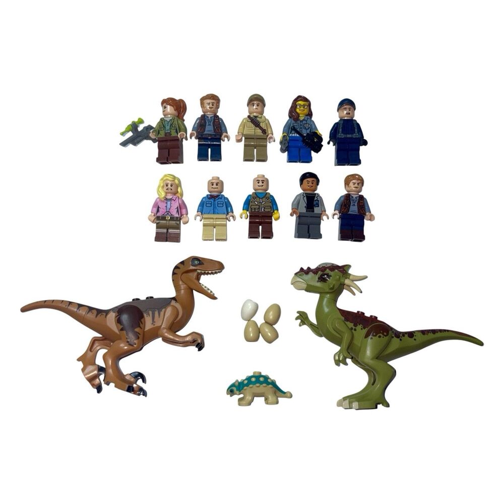 Lego Jurassic World Minifigures Lot